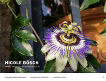 Tablet Screenshot of nicoleboesch.com